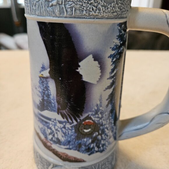 Miller Brewing Co - "Winter Watch" 2000 Holiday Stein - Limited Edition - Picture 4 of 10